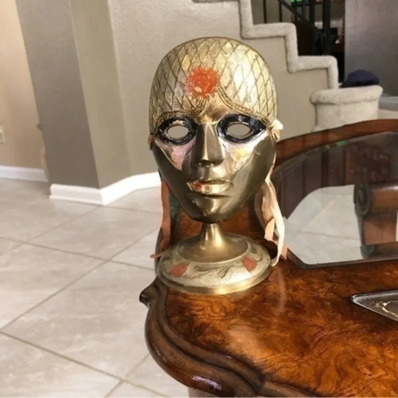 Vintage Solid Brass Made In India - Picture 1 of 4